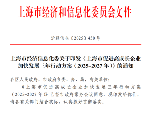 龙辉配资 上海大动作！研究推出独角兽上市服务举措！