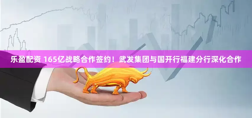乐盈配资 165亿战略合作签约！武发集团与国开行福建分行深化合作